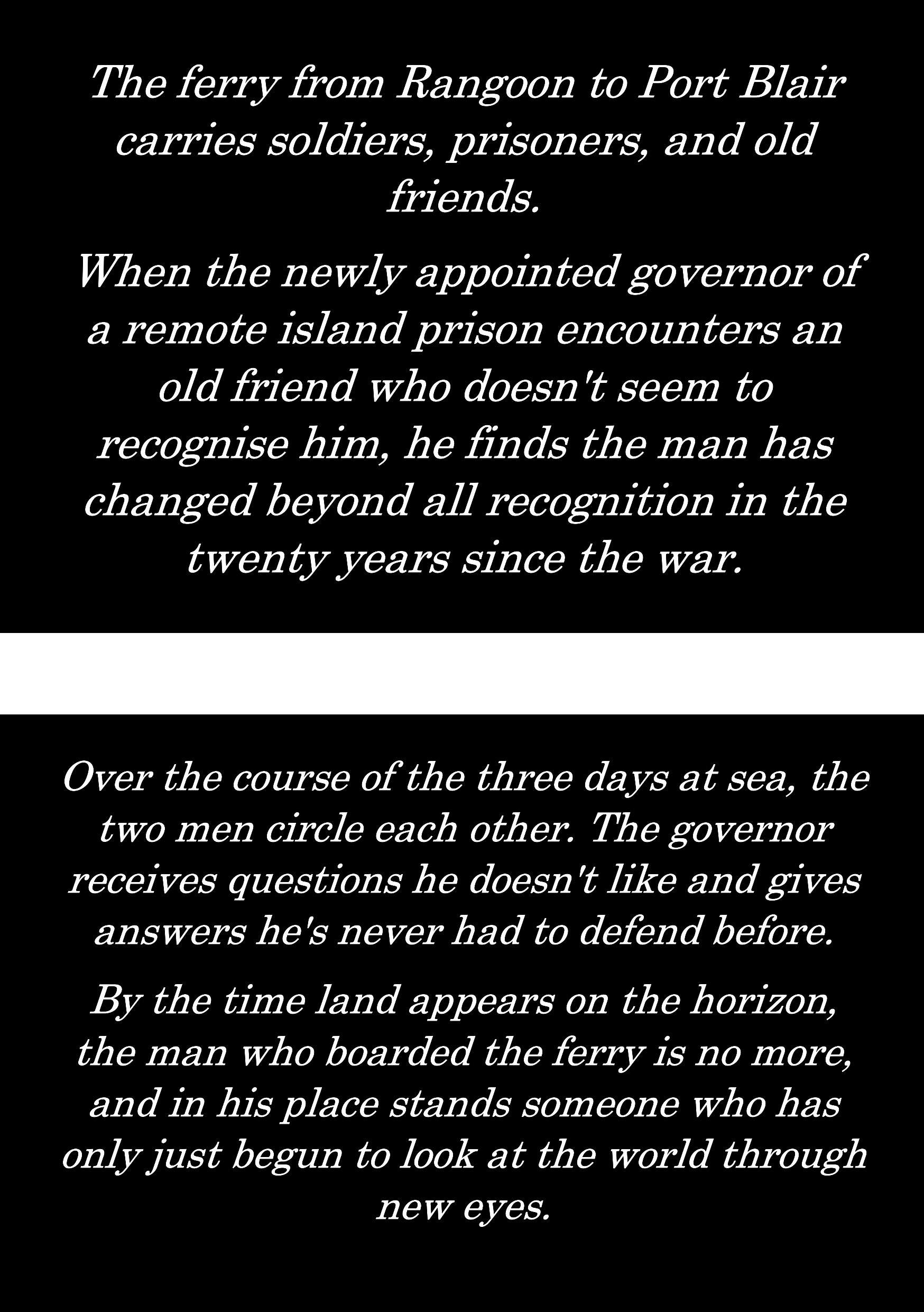 Back cover of the book