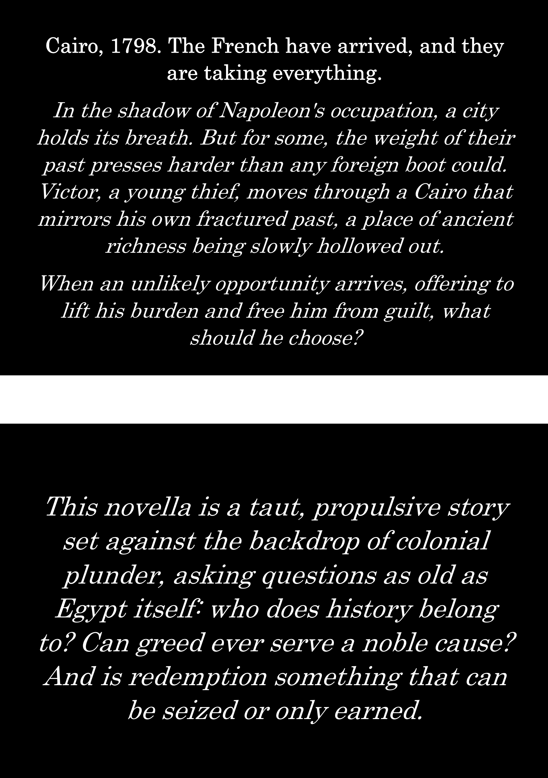 Back cover of the book